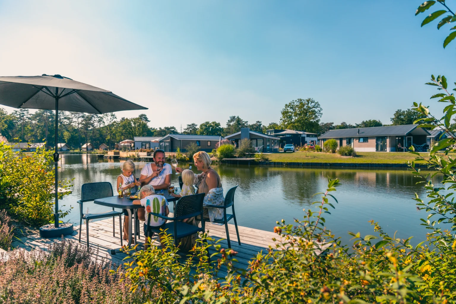 Lakeside accommodation