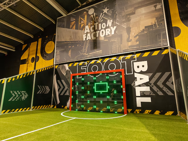 Interactive Football Wall