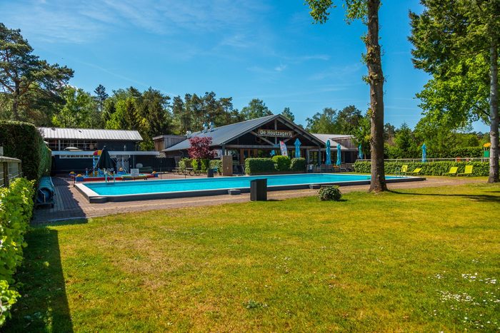 Heated outdoor pool