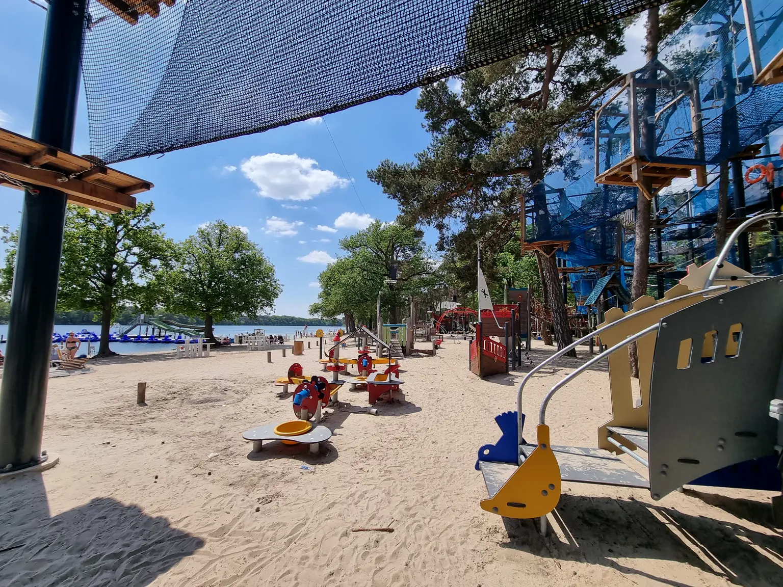Beach area