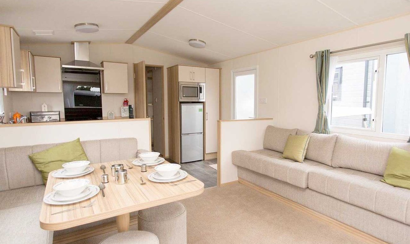 Comfort caravan lounge