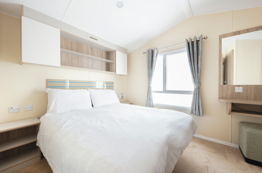 Bronze Caravan Bedroom