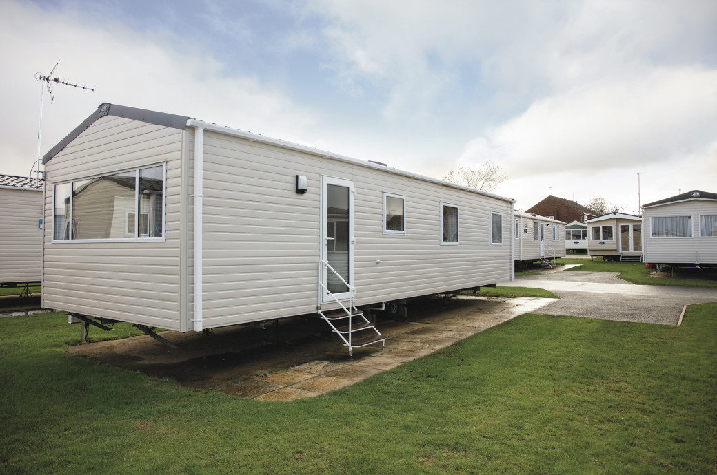 Bronze caravan exterior