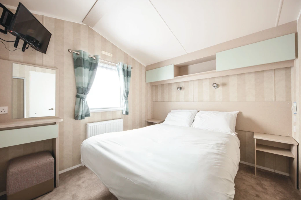 Silver Caravan Bedroom