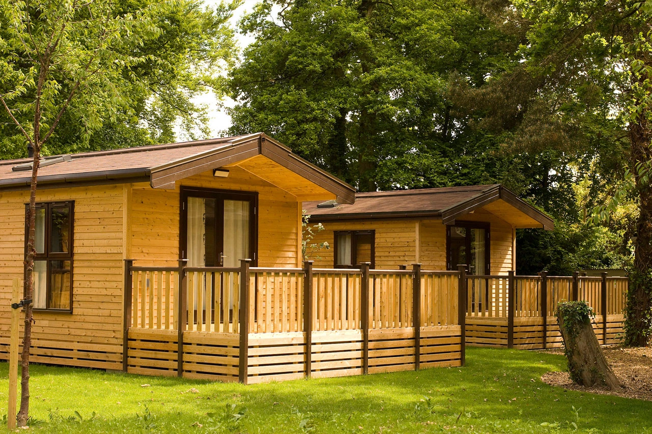 Comfort wooden lodge