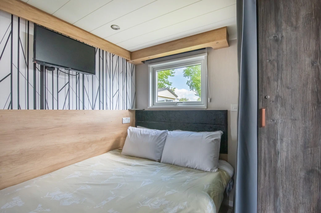 Glamping pod interior
