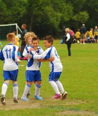 Football Action at The Camber Classic