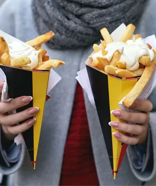 Frites in Belgium