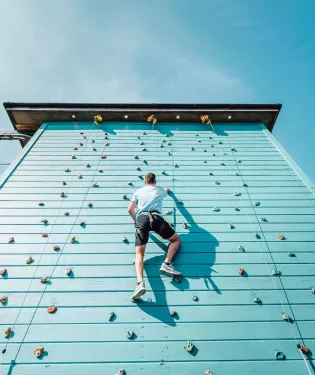 Climbing wall Woolacombe