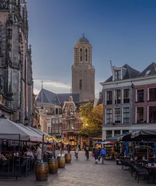 Zwolle by evening