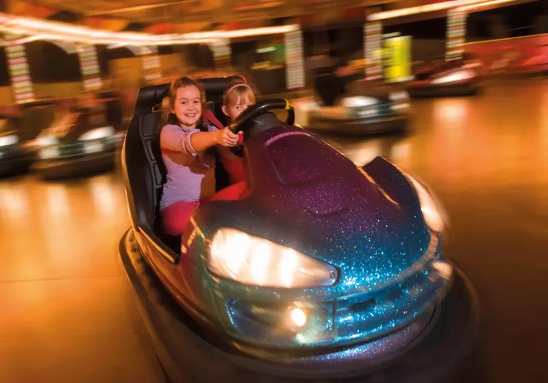 Dodgems at Milky Way Adventure Park